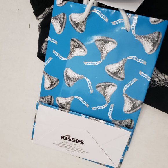 NWT Mens Boxers Underwear Hershey's Kisses Black Silver Candy Chocolate S Gift - Picture 7 of 12